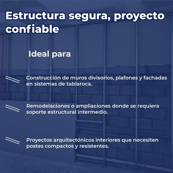 Poste Viga Panel Rey Calibre 20 4.10X3.05 M