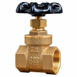 Valvula Compuerta Roscado 51 mm 2 Rugo