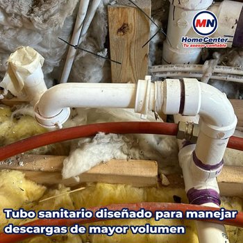 Tubo Sanitario PVC 3 pulgadas x 6.10 m DTC