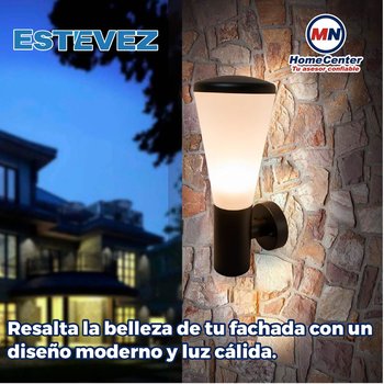 Luminario de sobreponer en Muro Vase Estevez 9W