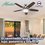 Ventilador Builder Deluxe 52 pulg Niquel cepillado Hunter