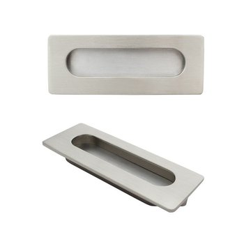 Jaladera Embutir Níquel Satinado