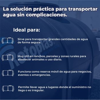 Tanque Nodriza Negro 5000 L Rotoplas Estándar