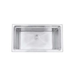 Fregadero Cuadra 82 x 45 cm Submontar