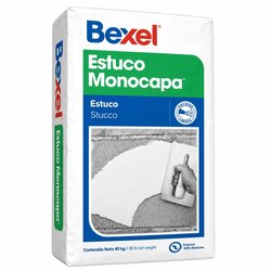 Estuco Blanco Plus 40 kg Bexel
