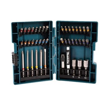 JUEGO 43 PUNTAS 6.3MM P/ATORNILLAR CON ADAPTADOR