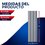 Panel Lambrin para Pared WPC Interior Gris 16.5X290X2.2 CM