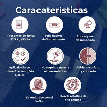 Reparador Asfáltico en Frío