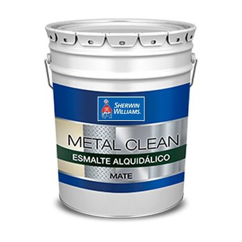 Esmalte Mate Metal Clean Blanco 19 L