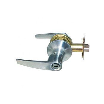 Cerradura Manija Ónix Recámara Níquel Satinado