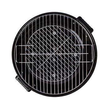 Asador Ovalado de Acero Esmaltado Medida 45X78cm