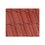 Teja Concreto Mediterráneo 44 x 30 cm Rojo Rubí