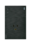 Placa 1 Apagador Escalera y 1 Contacto 1.5 Módulos Flat Negro