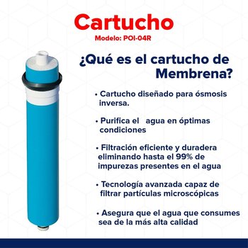 Membrana Osmosis Inversa POR04R/POI04R.
