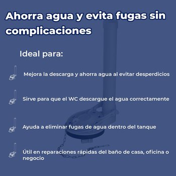 Válvula de Descarga Para WC One Piece 3 Pulgadas