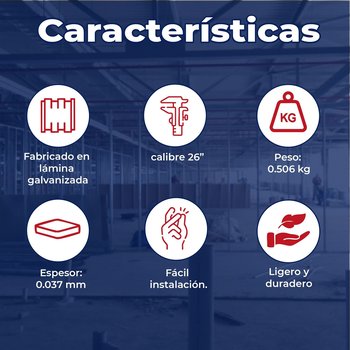 Reborde J Calibre 26 1/2X3.05 M