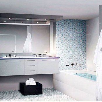 Piso Rubik Azul Vitromex 20x20 cm