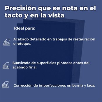 Lija de Agua 9 x 11 Pulgadas Grano 320 BYP