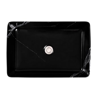 Lavabo sobreponer Duero statuario black Foncer