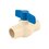 Válvula de Esfera CPVC 13 MM 1/2 Para Sistemas de Agua