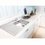 Fregadero MC101 marca Eb Técnica 80 x 47cm 1 Tina 1 Escurridor