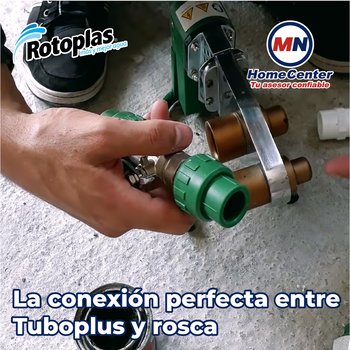 Conector Tuboplus Rosca Exterior 1 x 1 pulgadas Rotoplas