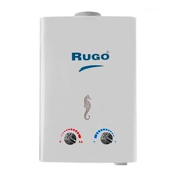 Calentador Paso 06 Lts Rugo Gas LP Incluye Kit de Instalación