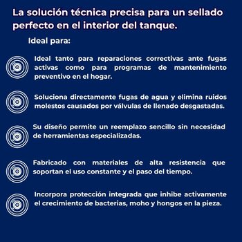 Sello de Repuesto para Válvulas de Llenado/Admisión Fluidmaster