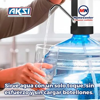 Dispensador de Agua Garrafón Blanco Recargable