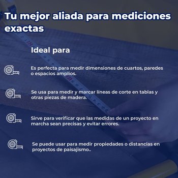 Cinta de Medir Pretul Flexómetro 8M 25 MM