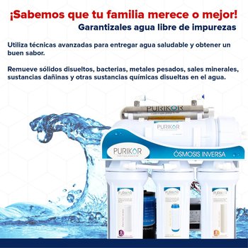Sistema Osmosis Inversa 6 Pasos