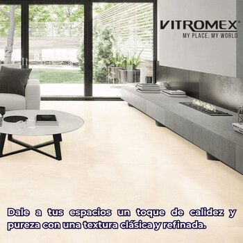 Piso Tipo Mármol San Gabriel Hueso Vitromex 50X100 2.0 M2