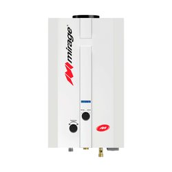 Calentador Paso Instantáneo 6 Lts Mirage Flux Gas Natural