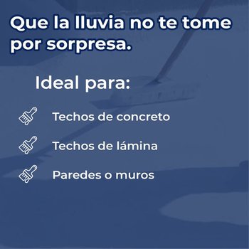 Thermotek Impermeabilizante Fibratado Doble Acción 19 Lts