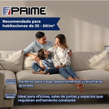 Minisplit Tradicional 2 Ton Solo Frio 220V PRIME