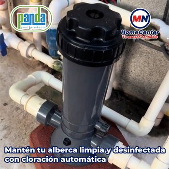 Clorador Automático Para Pastilla en Linea C/Válvula 2 KG