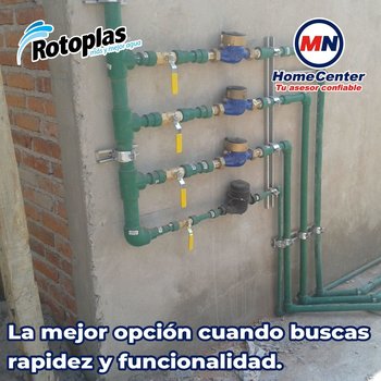 Tuboplus Poli Clase 16 20 MM 1/2 (4 MTS) Rotoplas