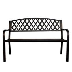 Banca para jardin diseño bronce antiguo