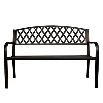 Banca para jardin diseño bronce antiguo