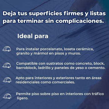 Adhesivo Universal Uniblock Blanco 20 kg