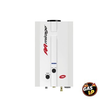 Calentador Paso Instantáneo Flux Mirage 6 L Gas LP