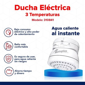 Regadera Eléctrica Rotoplas 5000 W 310841