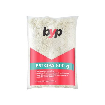 Estopa Blanca BYP 500 gr Para Uso General