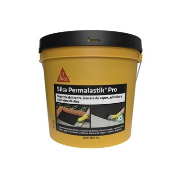 Impermeabilizante Asfaltico Permalastik Pro Negro 4 L