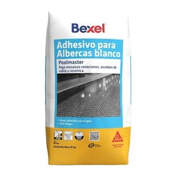 Adhesivo marca Bexel Veneciano Blanco 10 kg