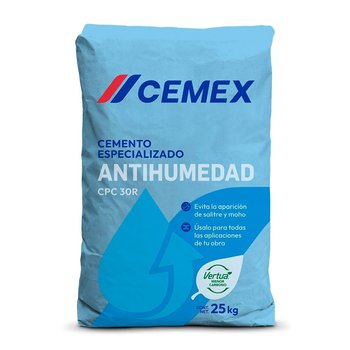 Cemento Gris Monterrey 25 kg Antihumedad