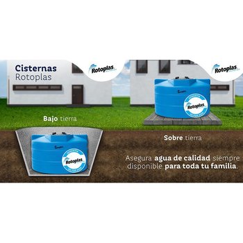 Cisterna Equipada 5000 Lts Rotoplas