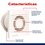 Extractor para baño/cocina Estévez Ultra Delgado 6 pulg Blanco
