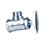 Llave Angular Cromada 1/2 Urrea