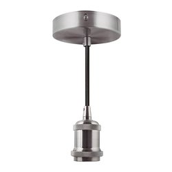 Luminario Colgante LISBOA NIQUEL Mate Cepillado